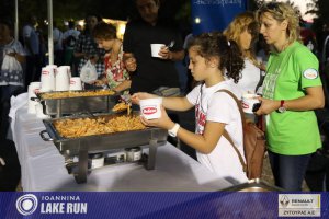 Ένα πλούσιο pasta party για τους δρομείς