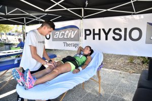 Ostracon και PHYSIO activ προσέφεραν υπηρεσίες αποθεραπείας στους δρομείς